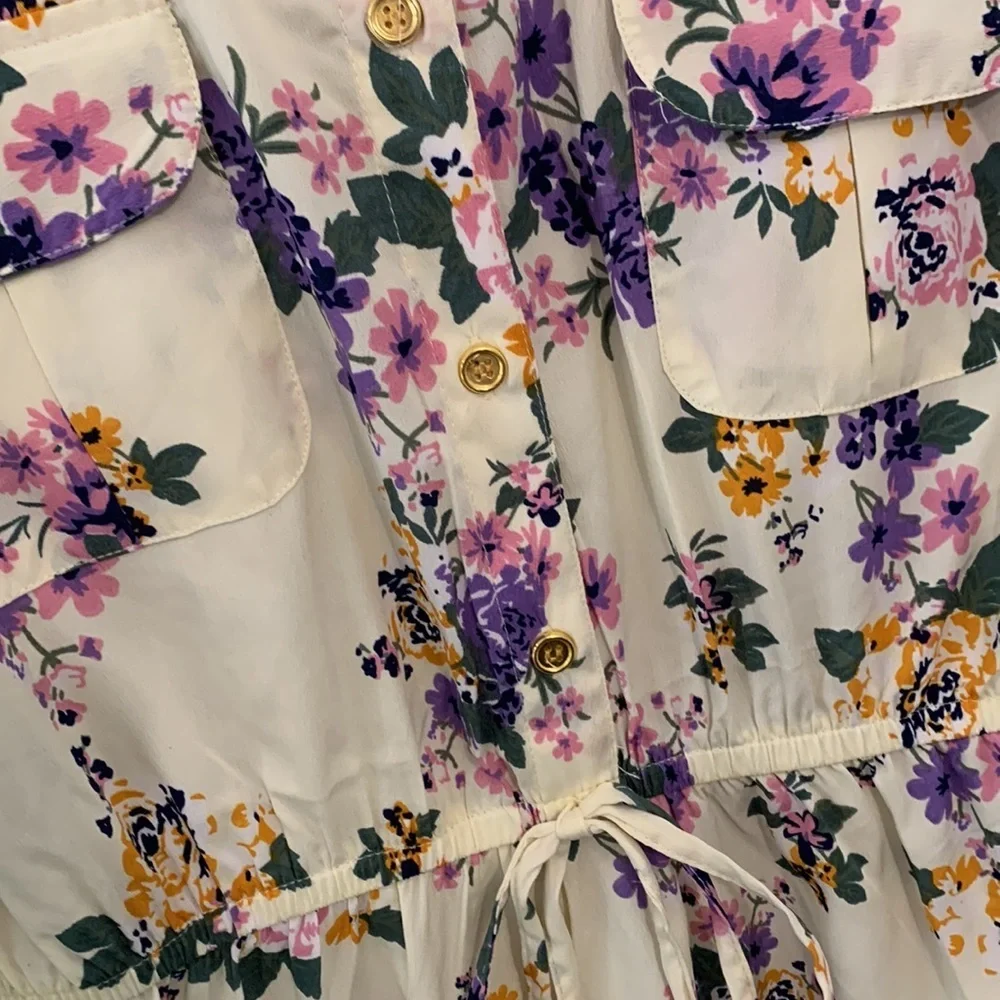 NWT MPH COLLECTION‎ FLORAL DRESS Size 3X (fits more like 2X)